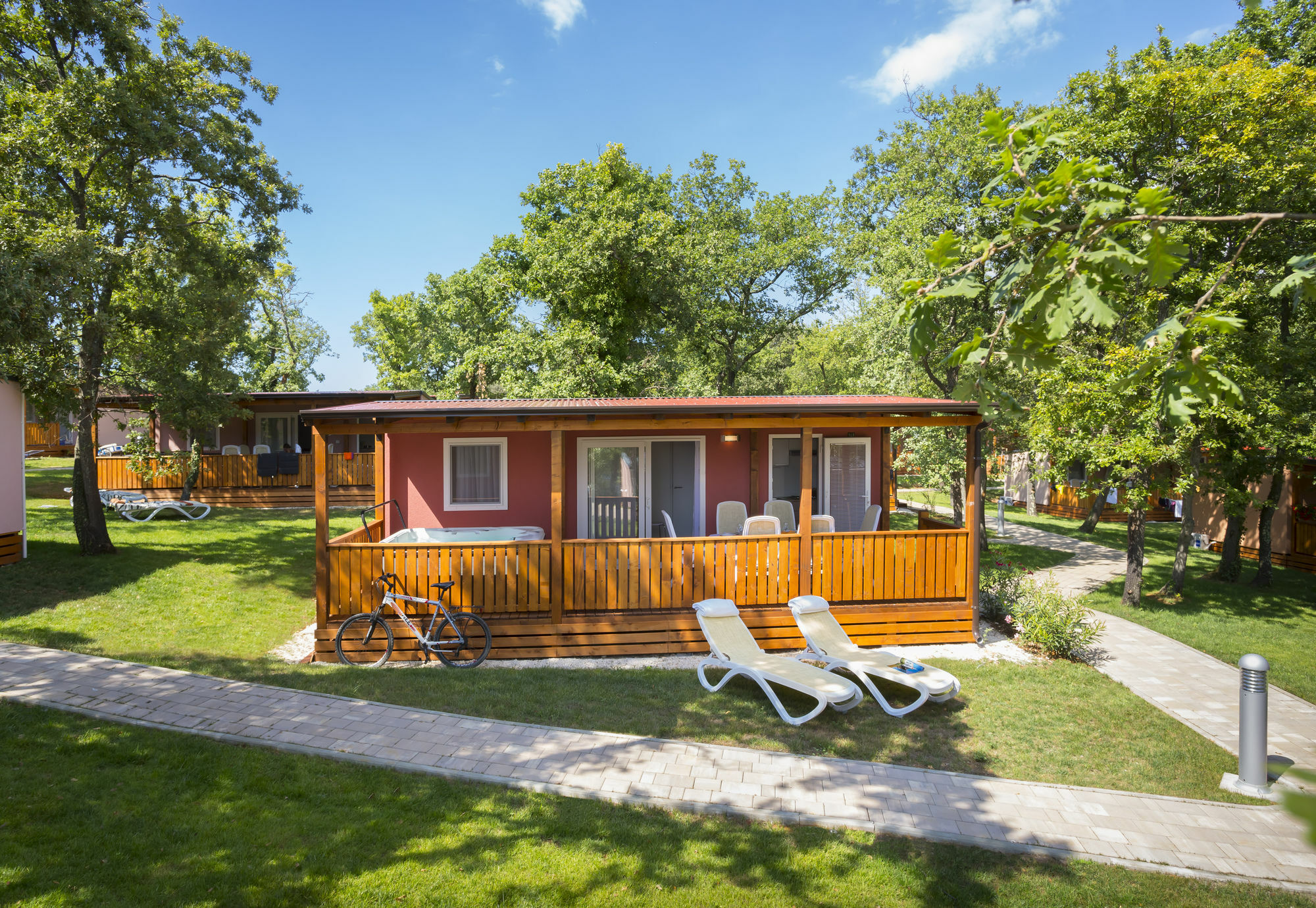 Maistra Camping Valkanela Mobile Homes Funtana Eksteriør bilde